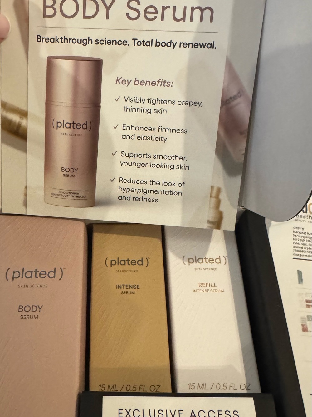 PLATED⢠Exosomes Complete Face + Body Collection āØā¢ $840 value - Picture 2 of 2